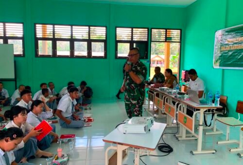 Pendidikan Karakter untuk Generasi Muda Melalui Penyuluhan Kodim 1206/Putussibau