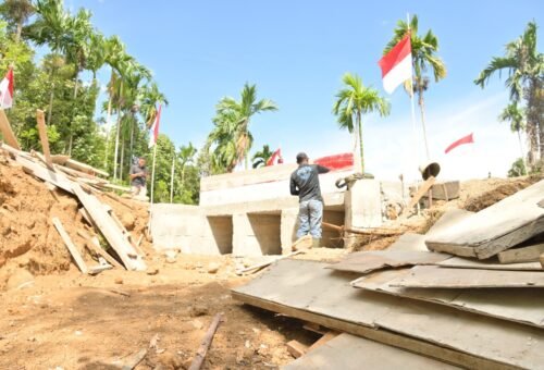 Kegiatan TMMD ke-129: Merah Putih sebagai Cermin Dedikasi