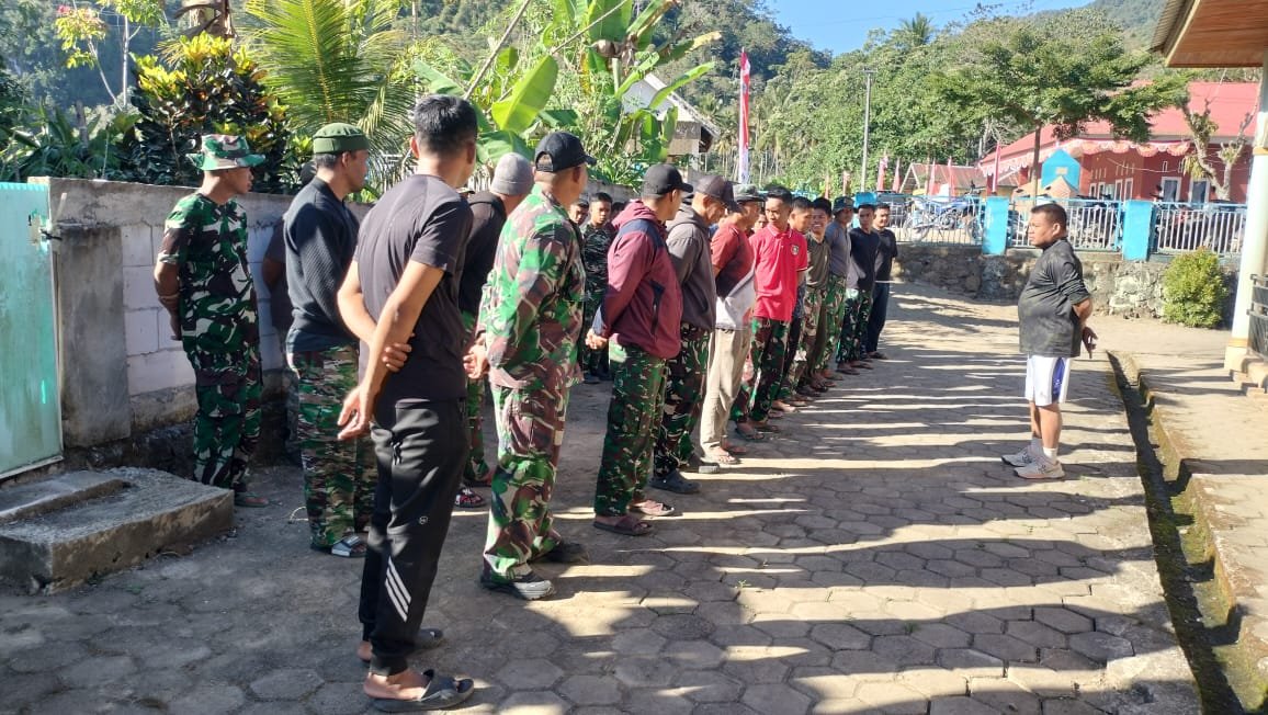 Kapten Arsyad Pimpin Apel Pagi Satgas TMMD ke-129 di Bone