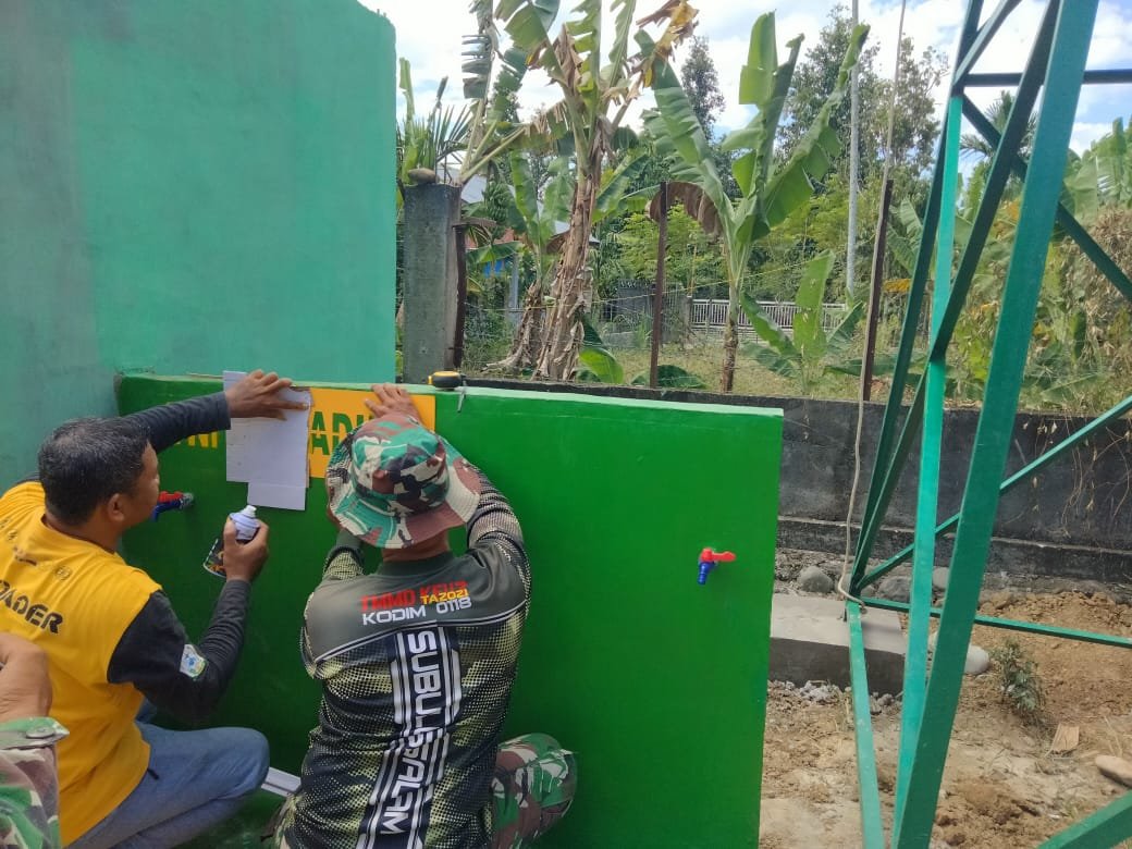 Peningkatan Fasilitas Ibadah di Dayah Balul Ula Al-Munawarah oleh Satgas TMMD