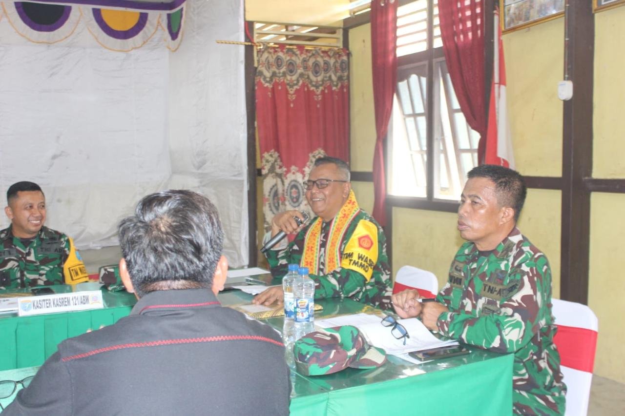 Pengawasan TMMD Ke-129, Tim Wasev Cek Progress di Kapuas Hulu