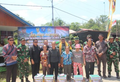 Tali Asih dari Tim Wasev: Cermin Kepedulian TNI kepada Masyarakat Kapuas Hulu