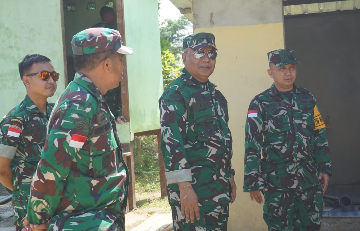 Dialog Langsung dengan Warga, Brigjen TNI Aldrin Ali Bahasoan Kunjungi Lokasi TMMD