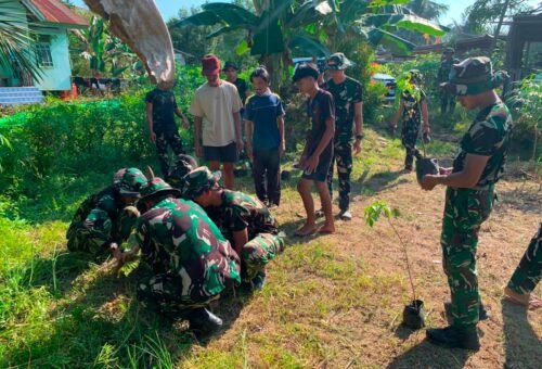 Harapan Masa Depan Melalui Penanaman Bibit Petai dan Jengkol di Desa Ulak Pauk