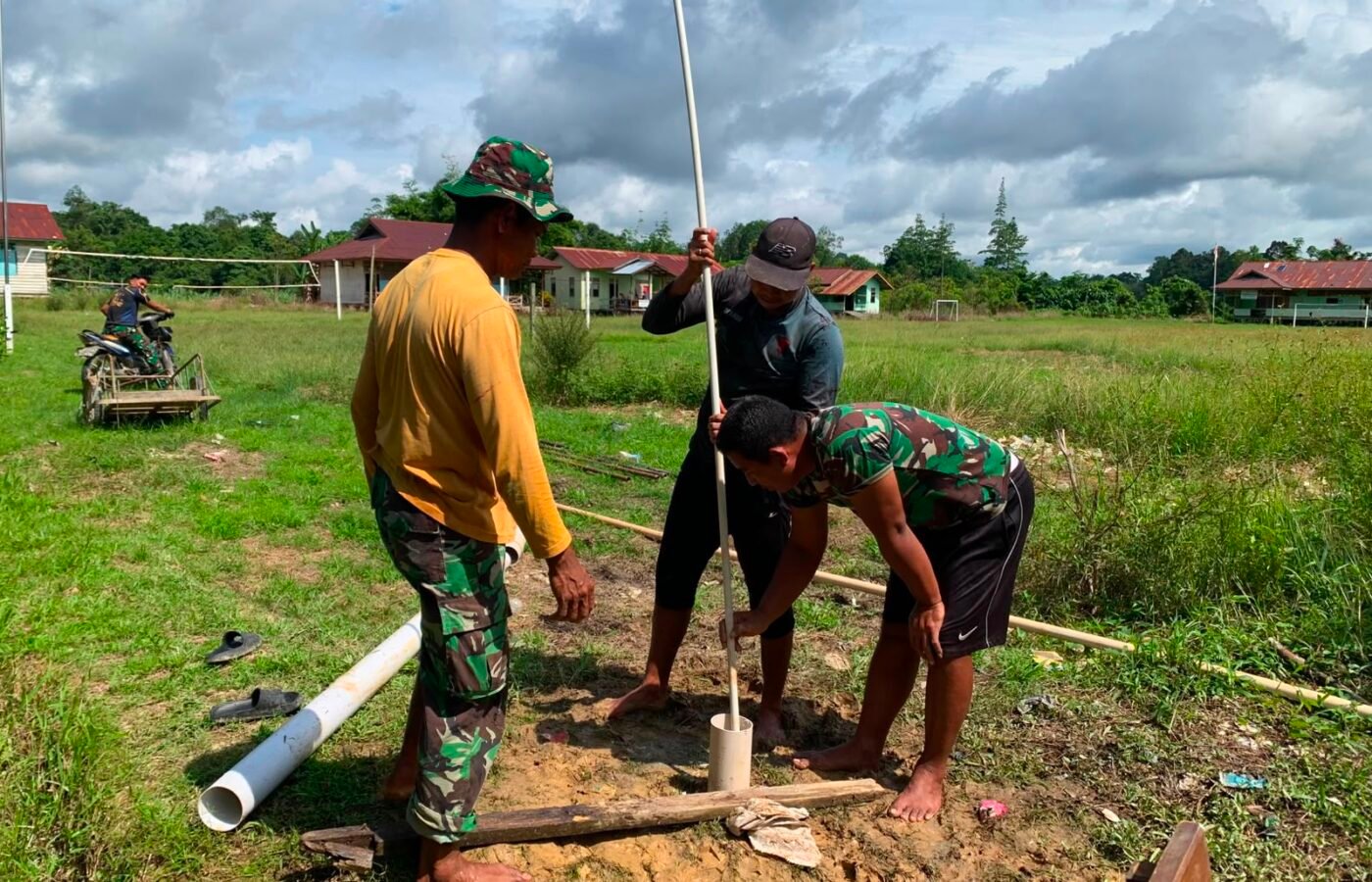 Pembangunan Sumur Bor di TMMD 129 Tunjukkan Sinergi TNI dan Masyarakat