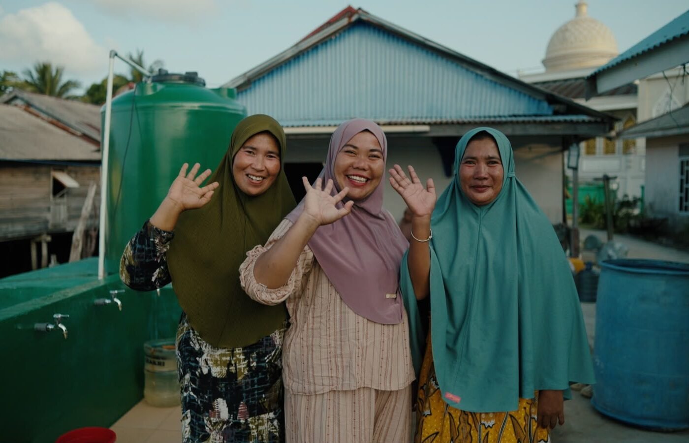 Desa Umbele Kini Berbahagia Berkat Akses Air Bersih dari Keran
