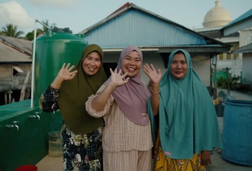 Desa Umbele Kini Berbahagia Berkat Akses Air Bersih dari Keran