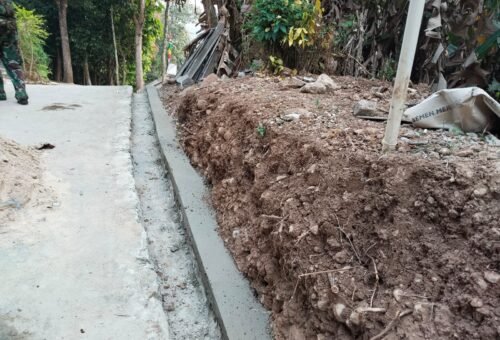 Percepatan Pembangunan Jalan Nangka oleh Satgas TMMD