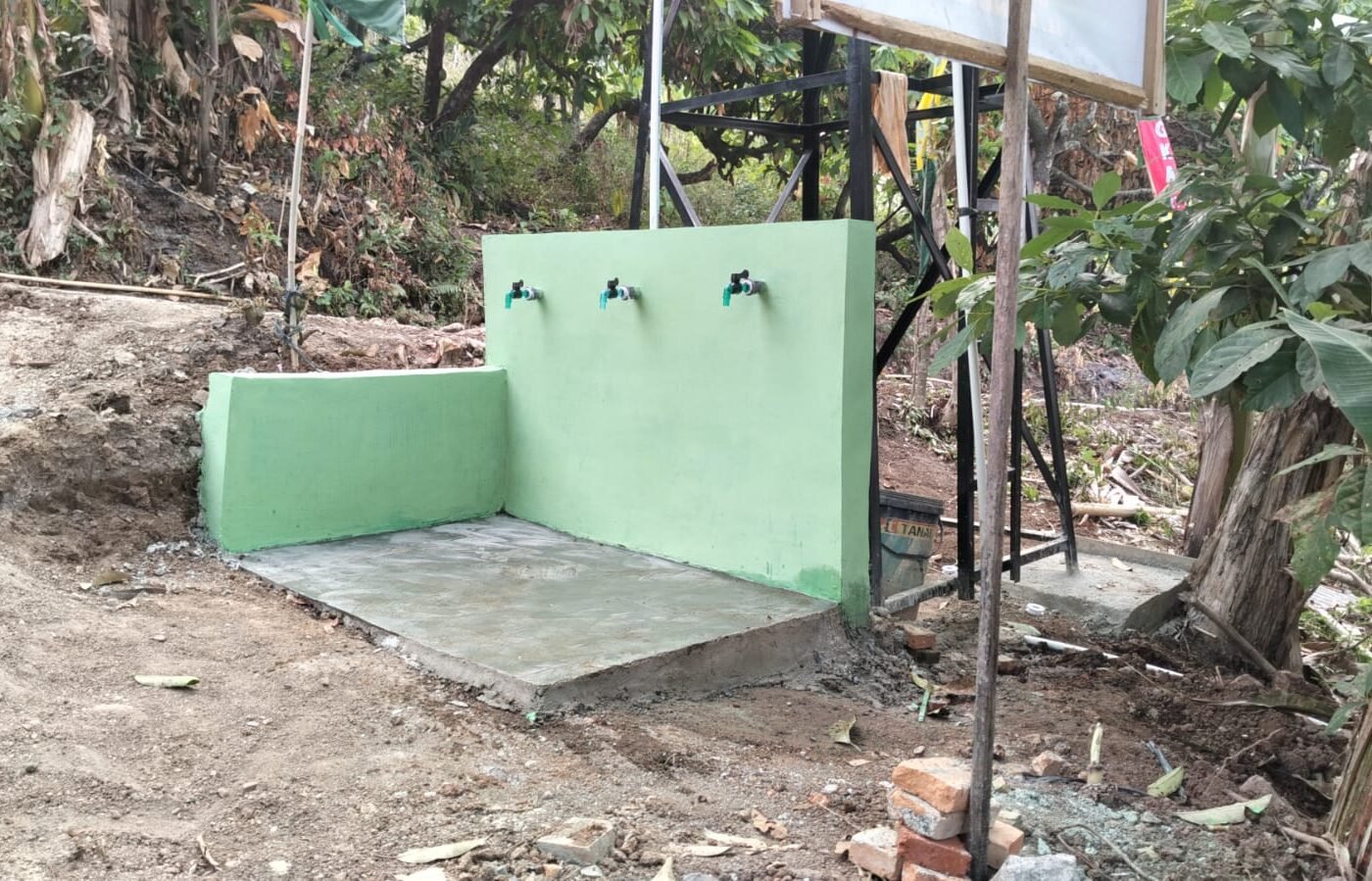 Peningkatan Fasilitas Ibadah, Tempat Wudu di Musala Baitul Saudah Selesai 100 Persen