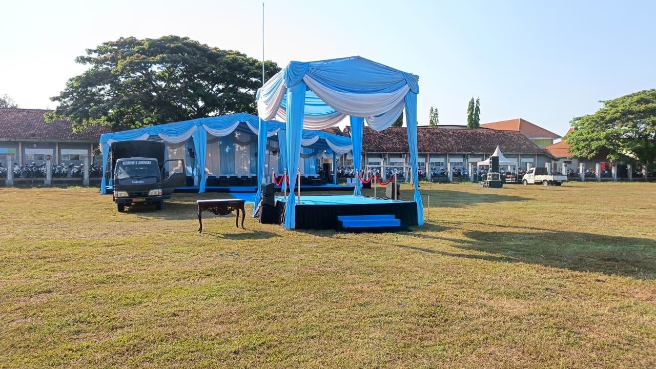 Lapangan Desa Pasarlegi Siap Menjadi Saksi Akhir TMMD 129 Kodim 0812/Lamongan