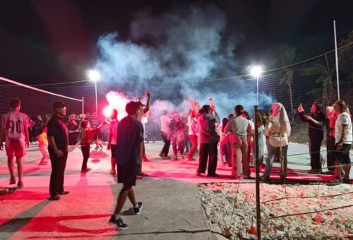 Perayaan Meriah Turnamen Bola Voli di Desa Tlemang
