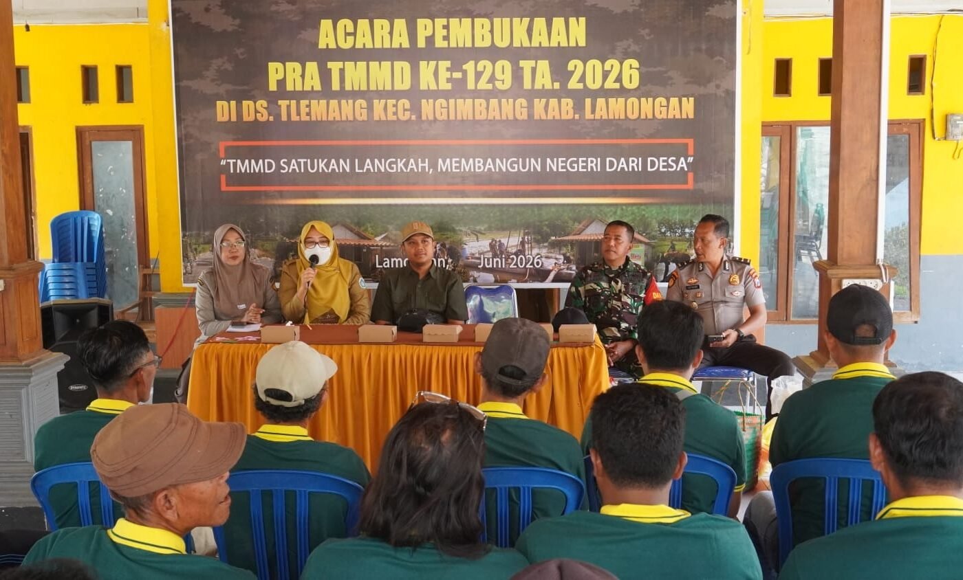 Satgas TMMD 129 Kunjungi Penyuluhan Pertanian di Desa Tlemang