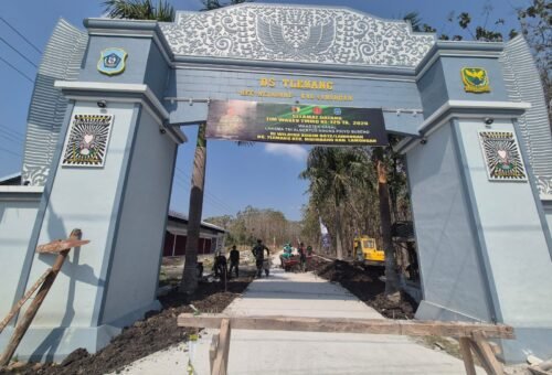 Transformasi Jalan Desa Tlemang Berkat Kerjasama TNI dan Warga