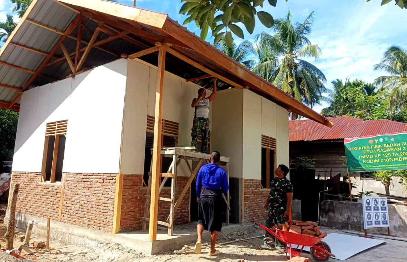 Kediaman Mulyana Hampir Rampung, Harapan Rumah Layak Semakin Dekat