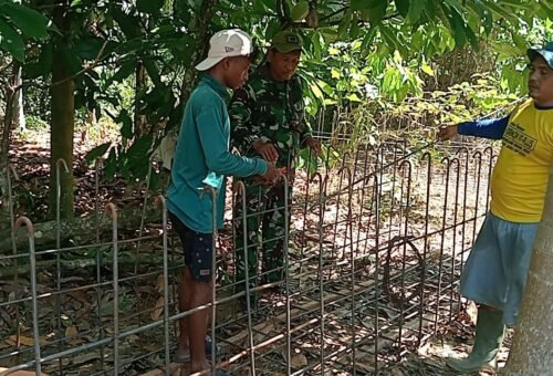 Pembangunan Box Culvert oleh Satgas TMMD 129 Dukung Akses Pertanian Masyarakat