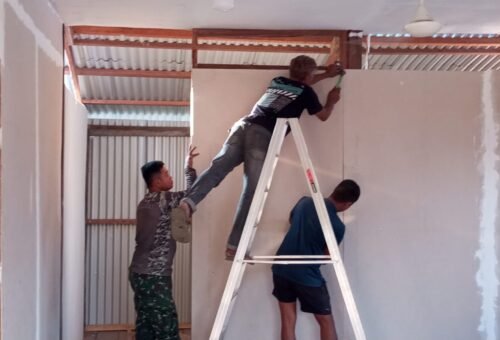 Menjelang Penutupan TMMD ke-129, Satgas Berkomitmen Meninggalkan Jejak Positif di Liang Bunyu