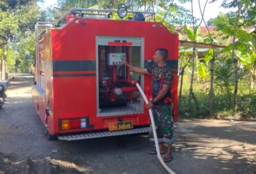 Kepedulian TNI Angkat Harapan Warga Lhok Panah dengan Air Bersih