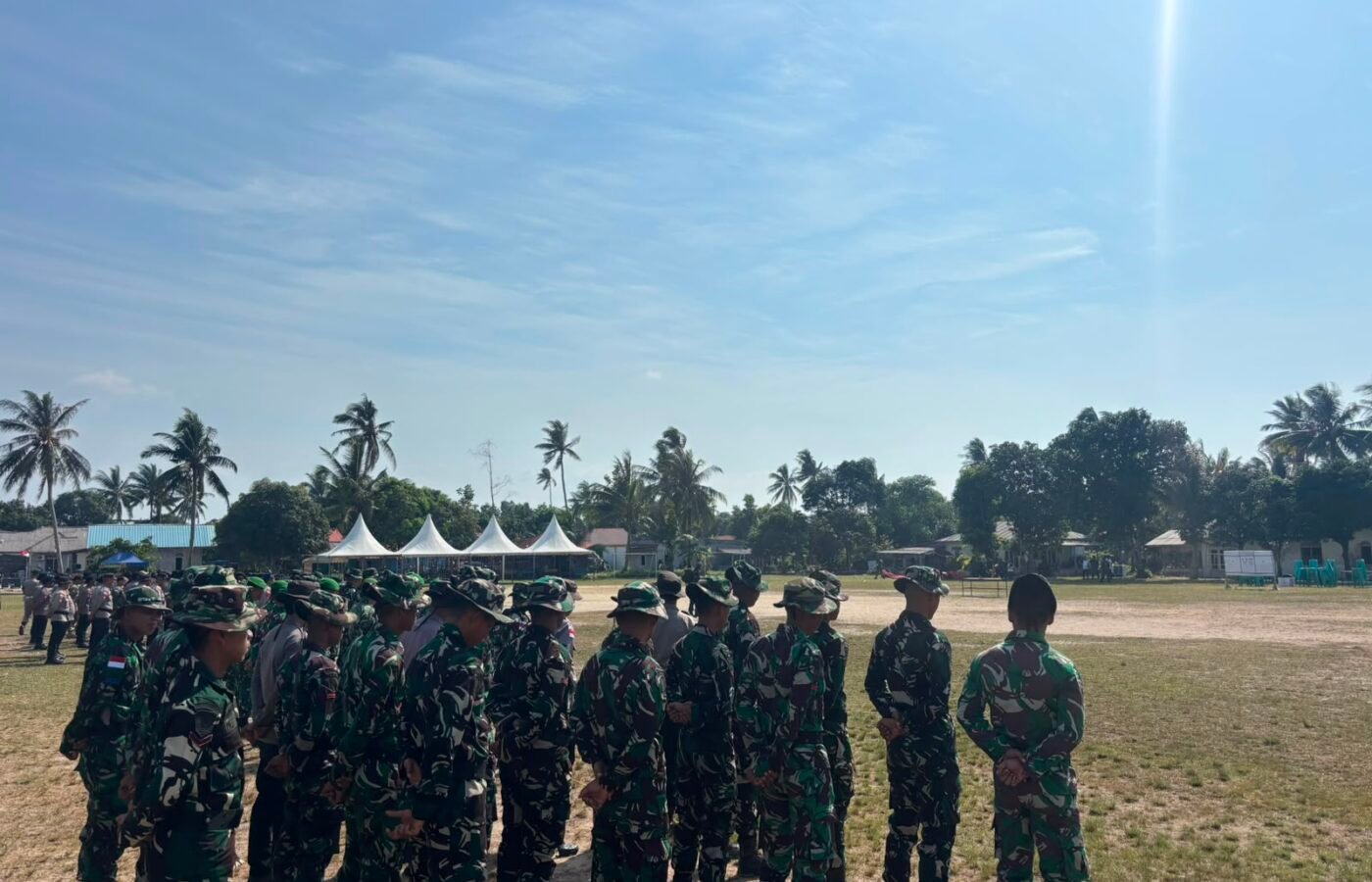 Latihan Terpadu, Personil Gabungan Siap untuk Penutupan TMMD ke-129 di Bintan