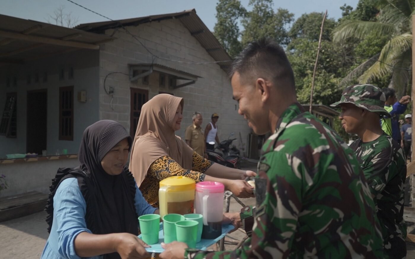 TMMD 129 Kodim 0413/Bangka: Membangun Kebersamaan di Deniang