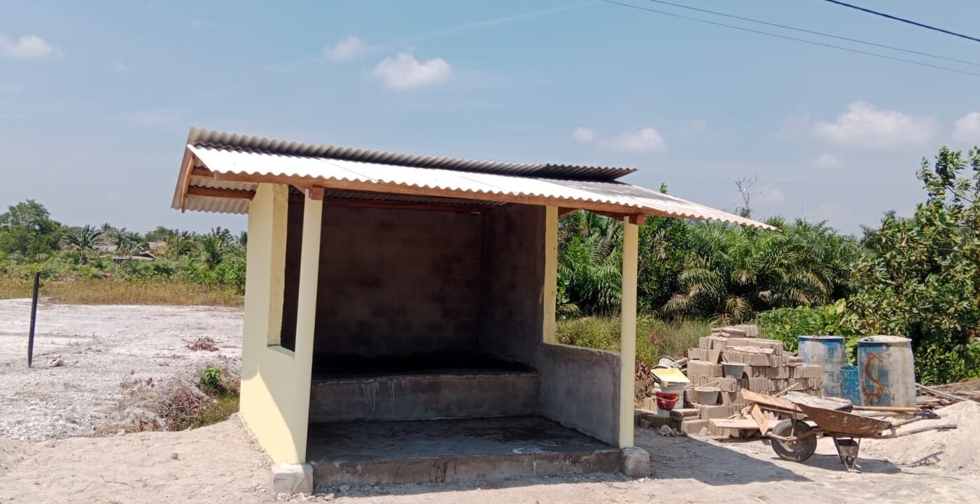 Warga Siap Jaga Keamanan Dengan Pos Kamling Baru Hasil TMMD 129 Kodim 0413/Bangka