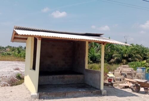 Warga Siap Jaga Keamanan Dengan Pos Kamling Baru Hasil TMMD 129 Kodim 0413/Bangka