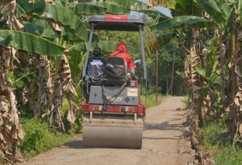 TMMD Reguler ke-129: Penguatan Jalan di Bandar Raya untuk Mobilitas Masyarakat