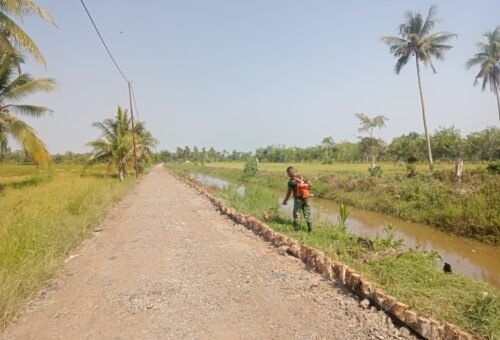 Kebersihan Lingkungan, Wujud Kolaborasi Satgas TMMD dan Masyarakat