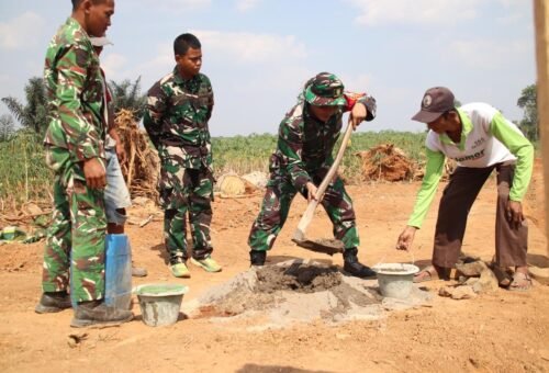 Keterlibatan Dansatgas Dalam Proyek Pembangunan Masyarakat
