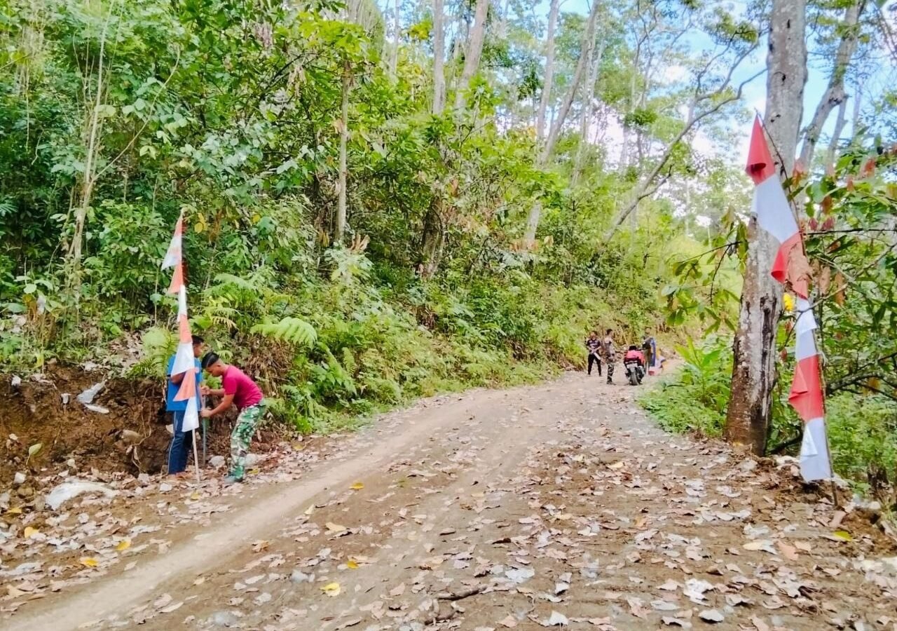 Kemeriahan Penutupan TMMD ke-129, Warga dan Satgas Hiasi Penghujung Acara