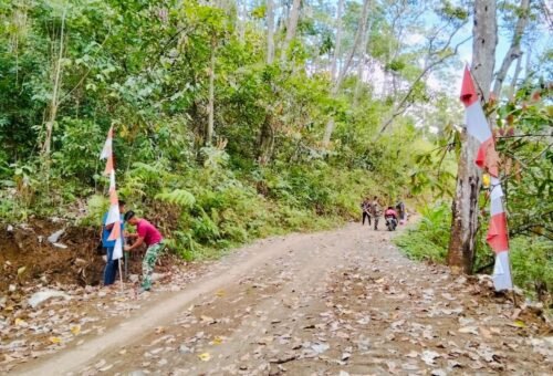 Kemeriahan Penutupan TMMD ke-129, Warga dan Satgas Hiasi Penghujung Acara