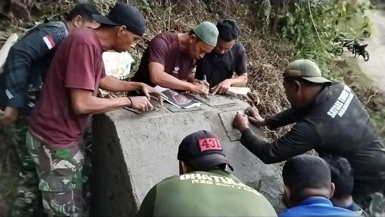 Penyelesaian Prasasti TMMD ke-129 Targetkan Rampung di Pattuku