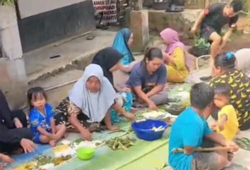 Perayaan Liwetan di Jalan Beton Baru Ungkap Sinergi TNI dan Masyarakat dalam TMMD Ke-129