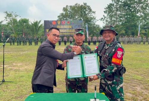 Tes Kemanunggalan dalam Penutupan TMMD Ke-129