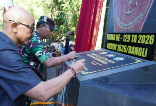 TMMD Ke-129 Selesaikan Pembangunan Jalan 1.766 Meter di Sekardadi