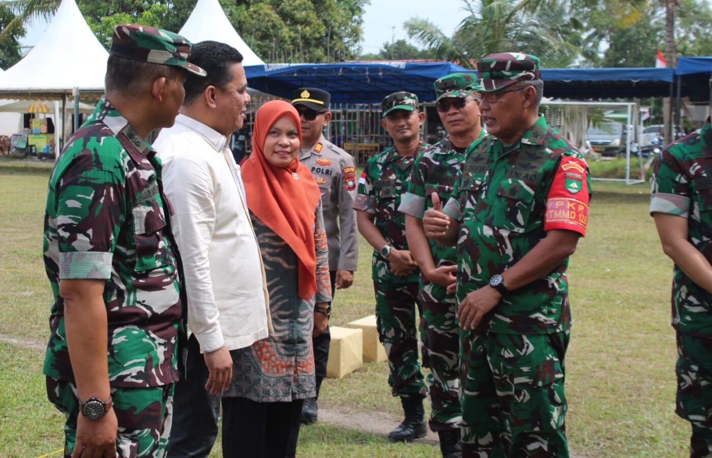 Upacara Penutupan TMMD Ke-129 Kodim 0315/TPI: Keterlibatan TNI, Pemerintah, dan Masyarakat Kunci Keberhasilan Pembangunan Desa