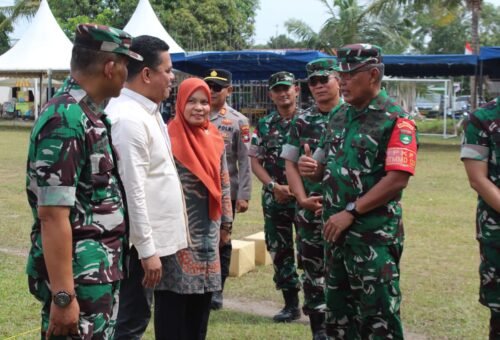 Upacara Penutupan TMMD Ke-129 Kodim 0315/TPI: Keterlibatan TNI, Pemerintah, dan Masyarakat Kunci Keberhasilan Pembangunan Desa