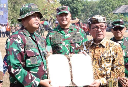 Resmi Ditutup, TMMD ke-129 Kodim 0620/Kab. Cirebon Berakhir di Luwung Kencana