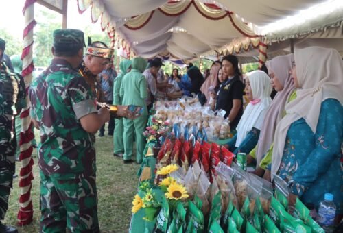Pameran UMKM Menandai Akhir TMMD Ke-129 Kapuas, Potensi Lokal Didorong untuk Berkembang