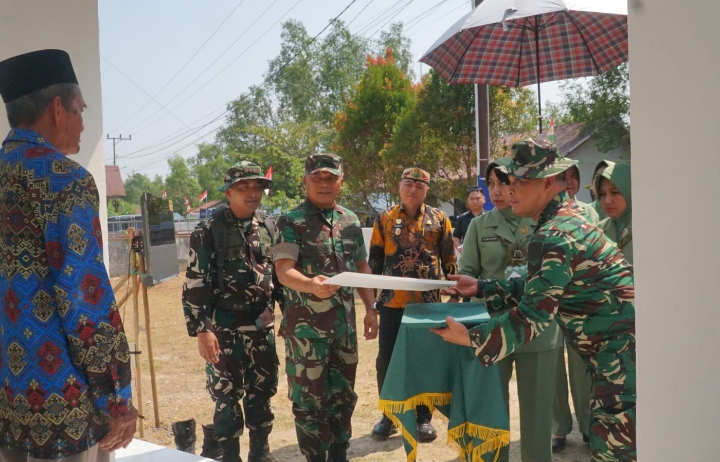 Mushola di Desa Bandar Raya Disulap Menjadi Lebih Nyaman Berkat TMMD ke-129