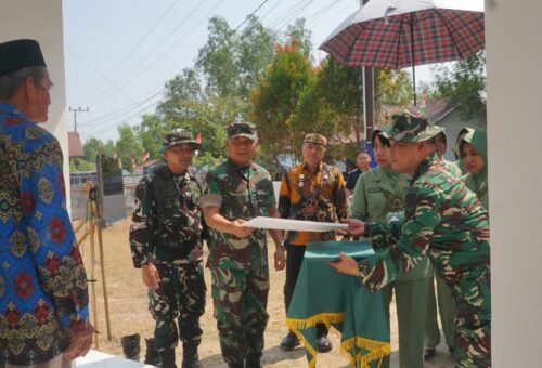 Mushola di Desa Bandar Raya Disulap Menjadi Lebih Nyaman Berkat TMMD ke-129