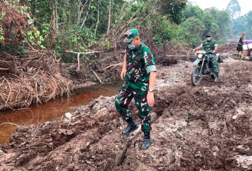 Pangdam XII/Tanjungpura Tinjau Hasil TMMD Ke-129 di Kapuas Hulu