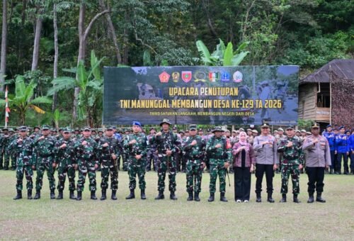 Penutupan TMMD Ke-129 di Bone, TNI dan Masyarakat Bersinergi Hasilkan Karya Nyata