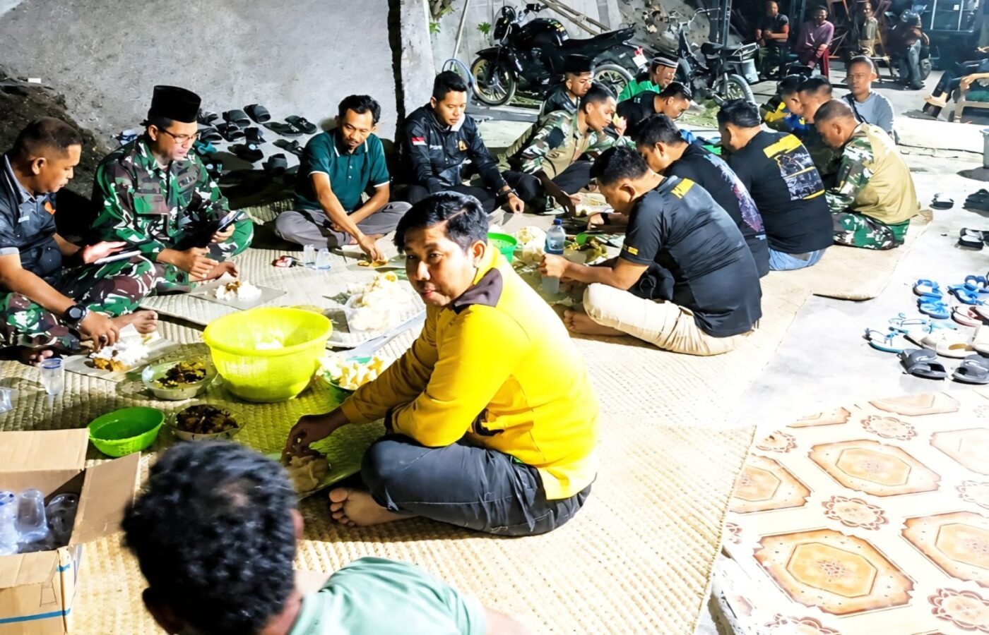 Kegiatan Tasyakuran Warga Kesongo Cerminkan Kerjasama TNI dan Masyarakat