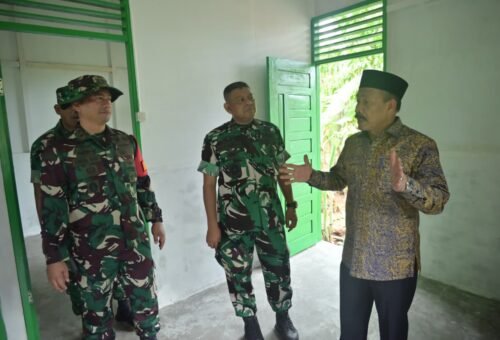 Rehabilitasi Lima Rumah di Pidie, Danrem 011/Lilawangsa Tinjau Hasil TMMD Ke-129