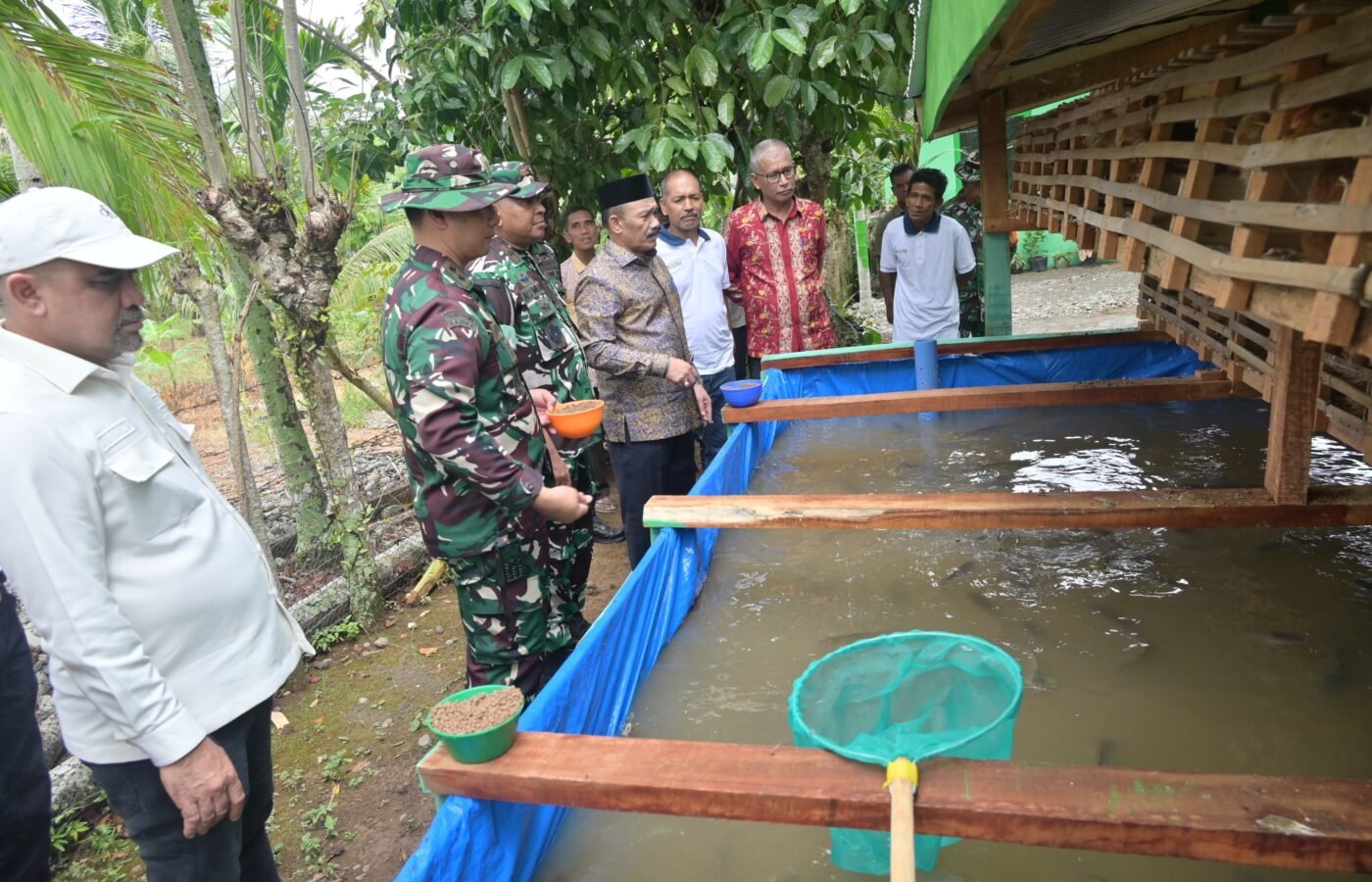 Danrem 011/Lilawangsa Kunjungi Proyek Tambahan TMMD ke-129 di Pidie