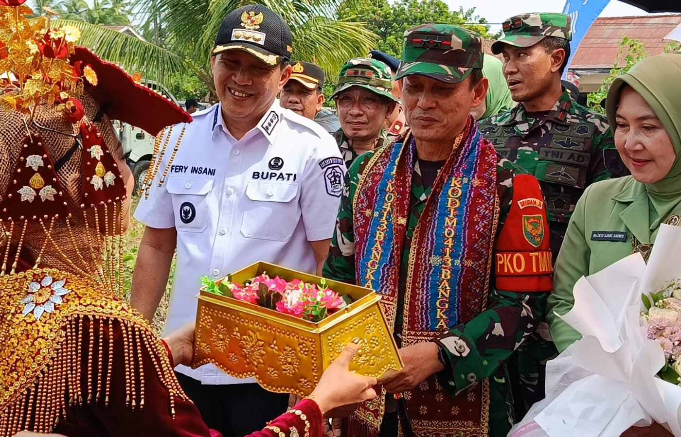 Penutupan TMMD ke-129 di Bangka, Pangdam Apresiasi Kerja Sama Warga