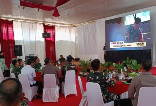 Penghargaan Pangdam II/Sriwijaya atas Keberhasilan TMMD ke-129 di Bangka