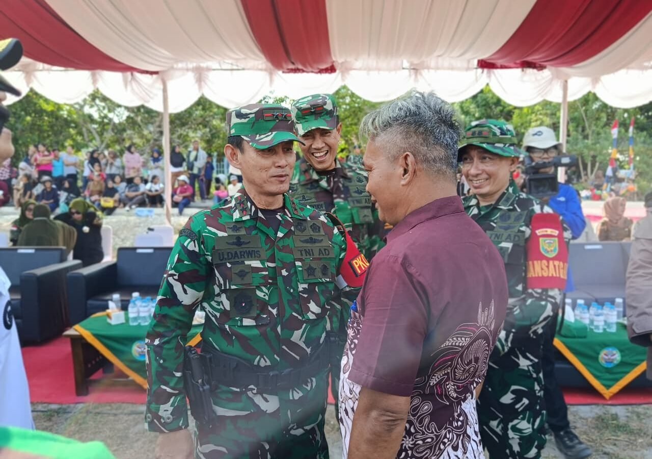 Kepemimpinan Letkol Czi Yoga Febrianto di TMMD ke-129 Kodim 0413/Bangka