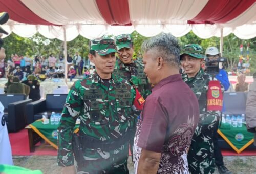 Kepemimpinan Letkol Czi Yoga Febrianto di TMMD ke-129 Kodim 0413/Bangka