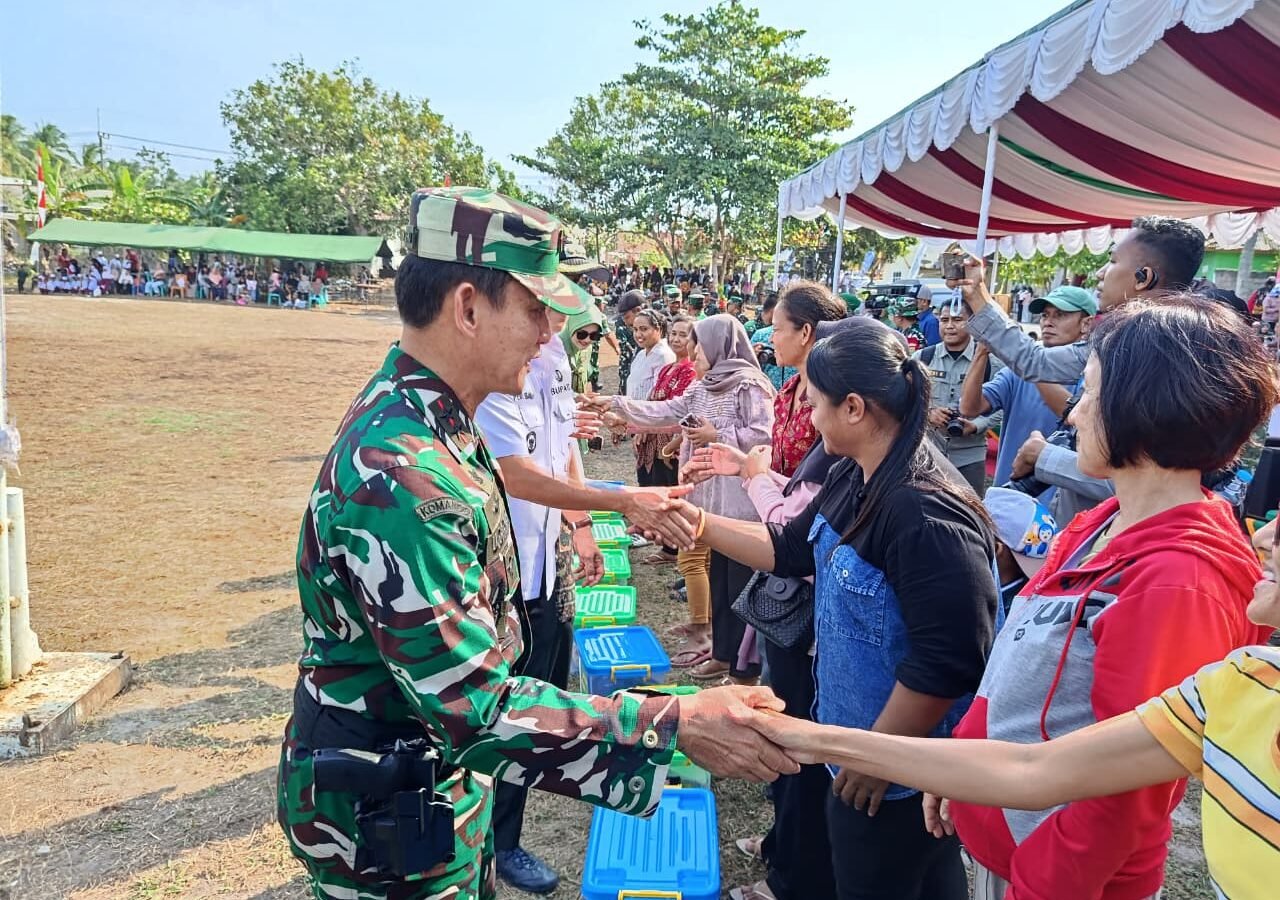 Pangdam II/Sriwijaya Serukan Warga Deniang Pelihara Hasil TMMD ke-129